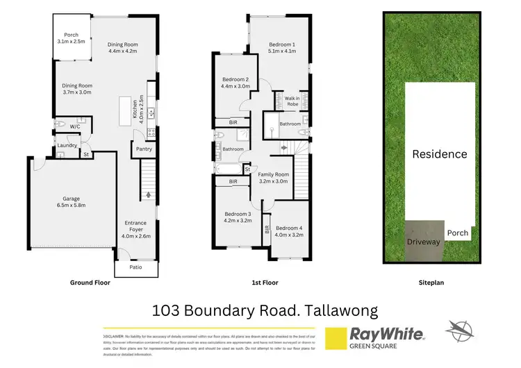 Floorplan of Homely house listing, 103 Boundary Road, Tallawong NSW 2762