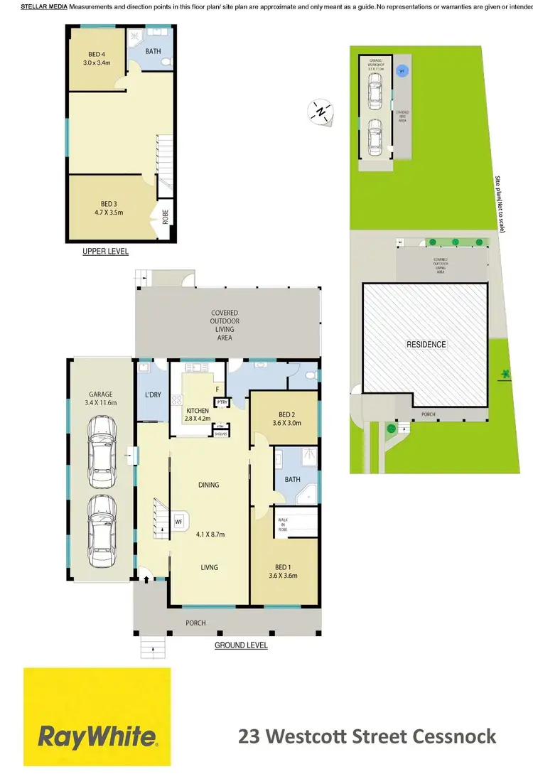 Floorplan of Homely house listing, 23 Westcott Street, Cessnock NSW 2325