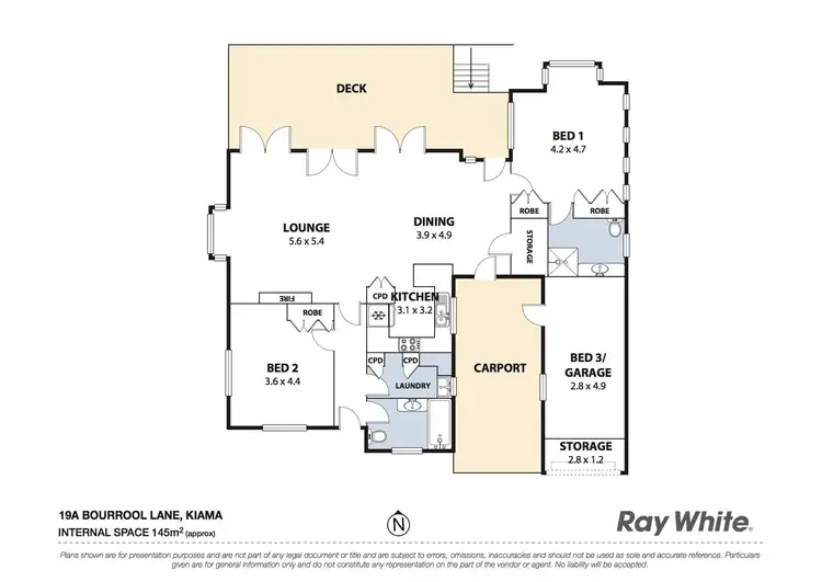 Floorplan of Homely house listing, 19a Bourrool Lane, Kiama NSW 2533