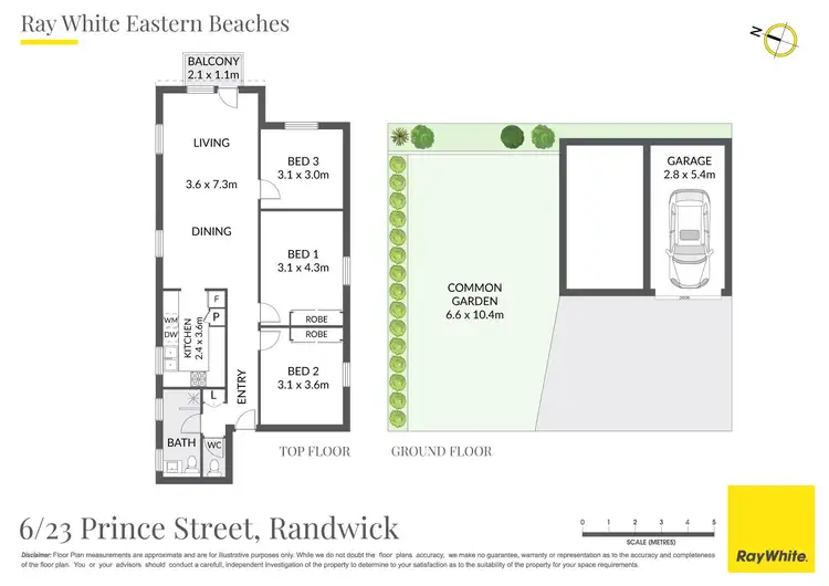 Floorplan of Homely apartment listing, 6/23 Prince Street, Randwick NSW 2031