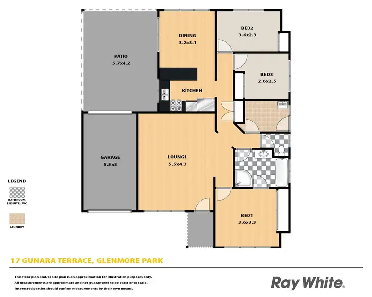 Floorplan of Homely house listing, 17 Gunara Terrace, Glenmore Park NSW 2745