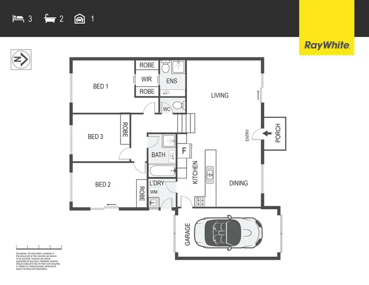 Floorplan of Homely house listing, 29 Lampard Circuit, Bruce ACT 2617