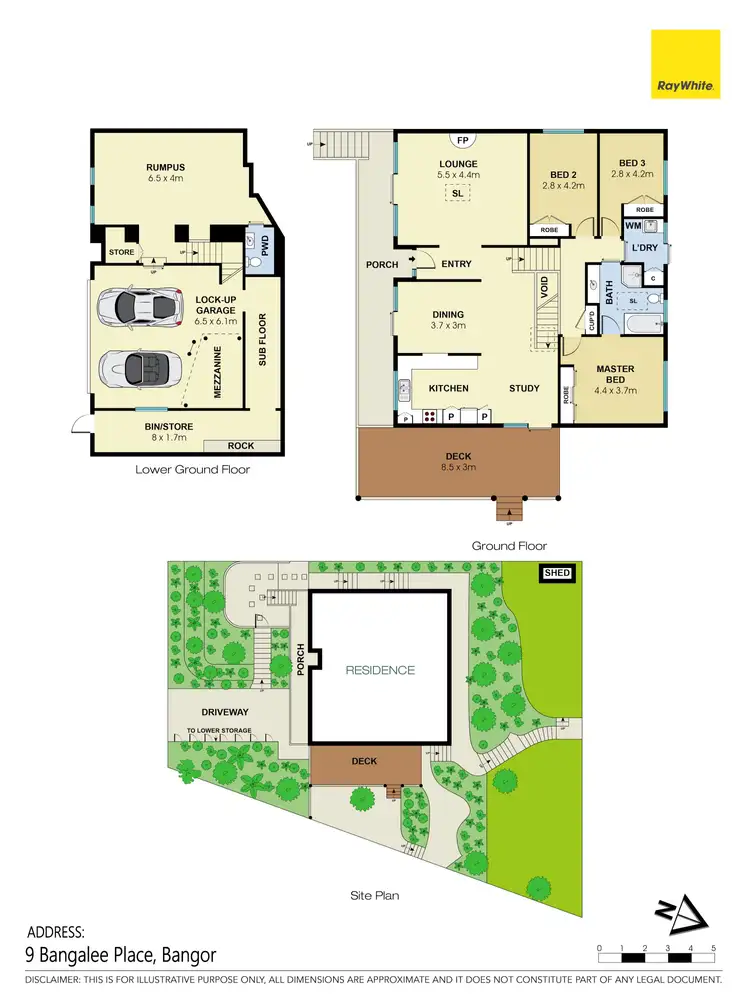 Floorplan of Homely house listing, 9 Bangalee Place, Bangor NSW 2234