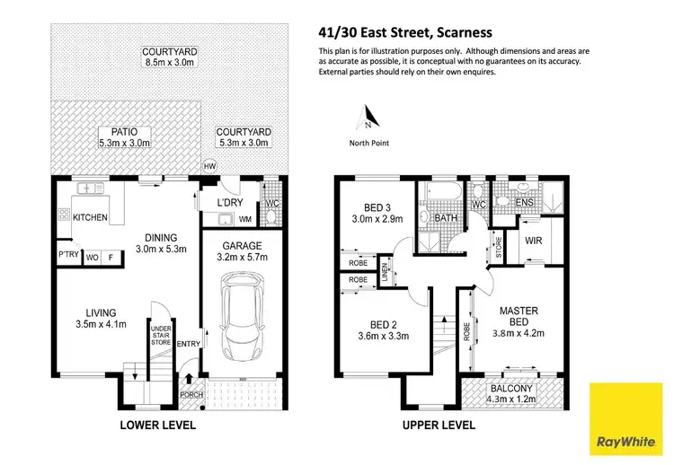 Floorplan of Homely townhouse listing, 41/30 East Street, Scarness QLD 4655