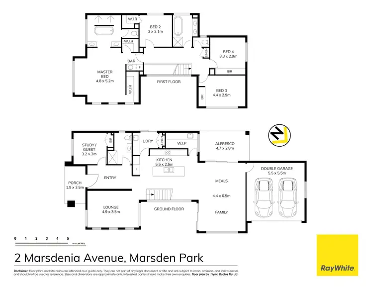 Floorplan of Homely house listing, 2 Marsdenia Avenue ( Melonba), Marsden Park NSW 2765