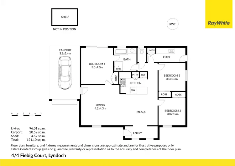 Floorplan of Homely house listing, 4/4 Fiebig Court, Lyndoch SA 5351