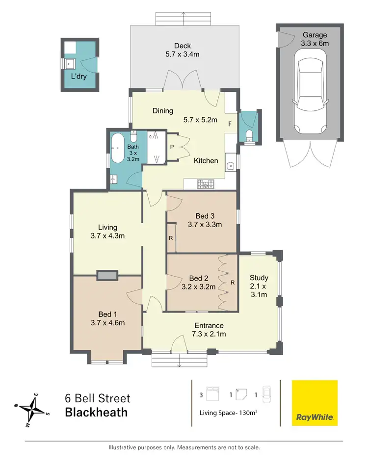 Floorplan of Homely house listing, 6 Bell Street, Blackheath NSW 2785