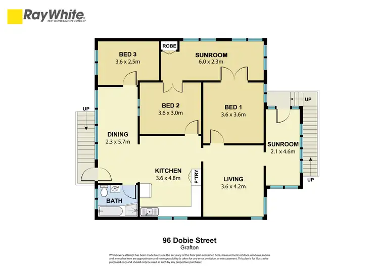 Floorplan of Homely house listing, 96 Dobie Street, Grafton NSW 2460