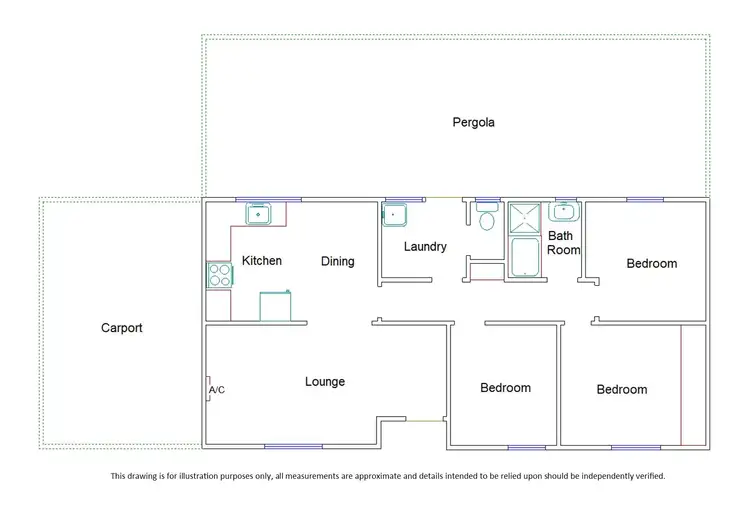 Floorplan of Homely house listing, 12 Buik Street, Bordertown SA 5268