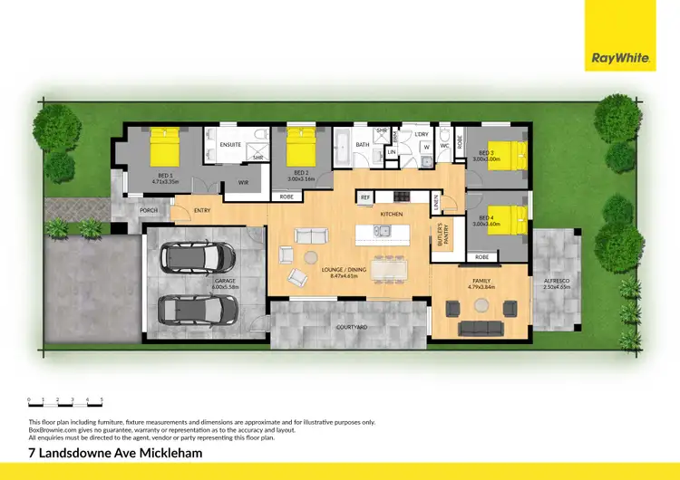 Floorplan of Homely house listing, 7 Landsdowne Avenue, Mickleham VIC 3064