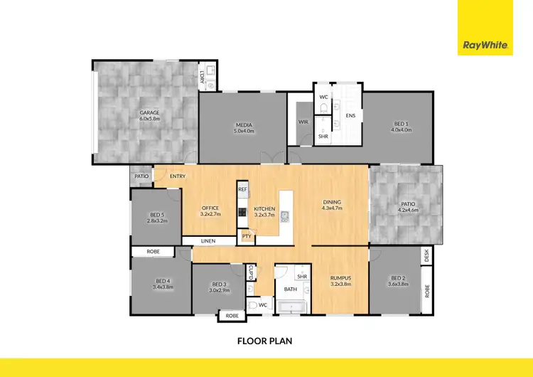 Floorplan of Homely house listing, 22 Cadaga Place, Caboolture QLD 4510
