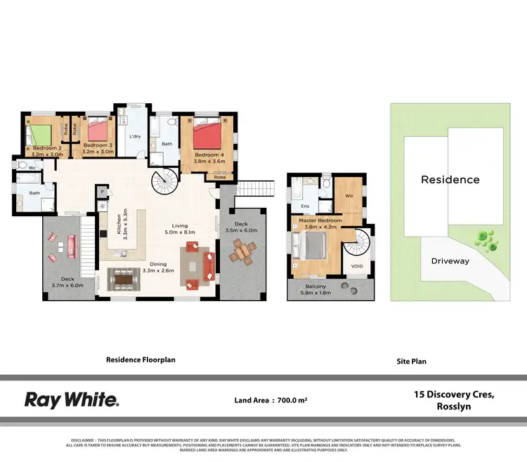 Floorplan of Homely house listing, 15 Discovery Crescent, Rosslyn QLD 4703