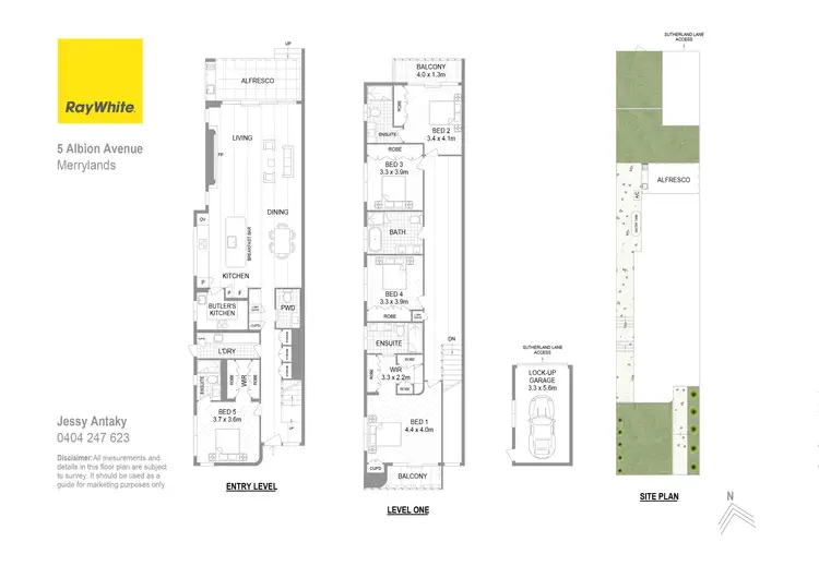 Floorplan of Homely house listing, 5A Albion Avenue, Merrylands NSW 2160