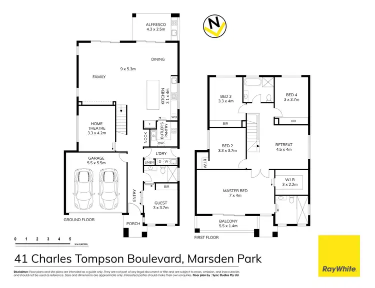 Floorplan of Homely house listing, 41 Charles Tompson Boulevard,, Marsden Park NSW 2765