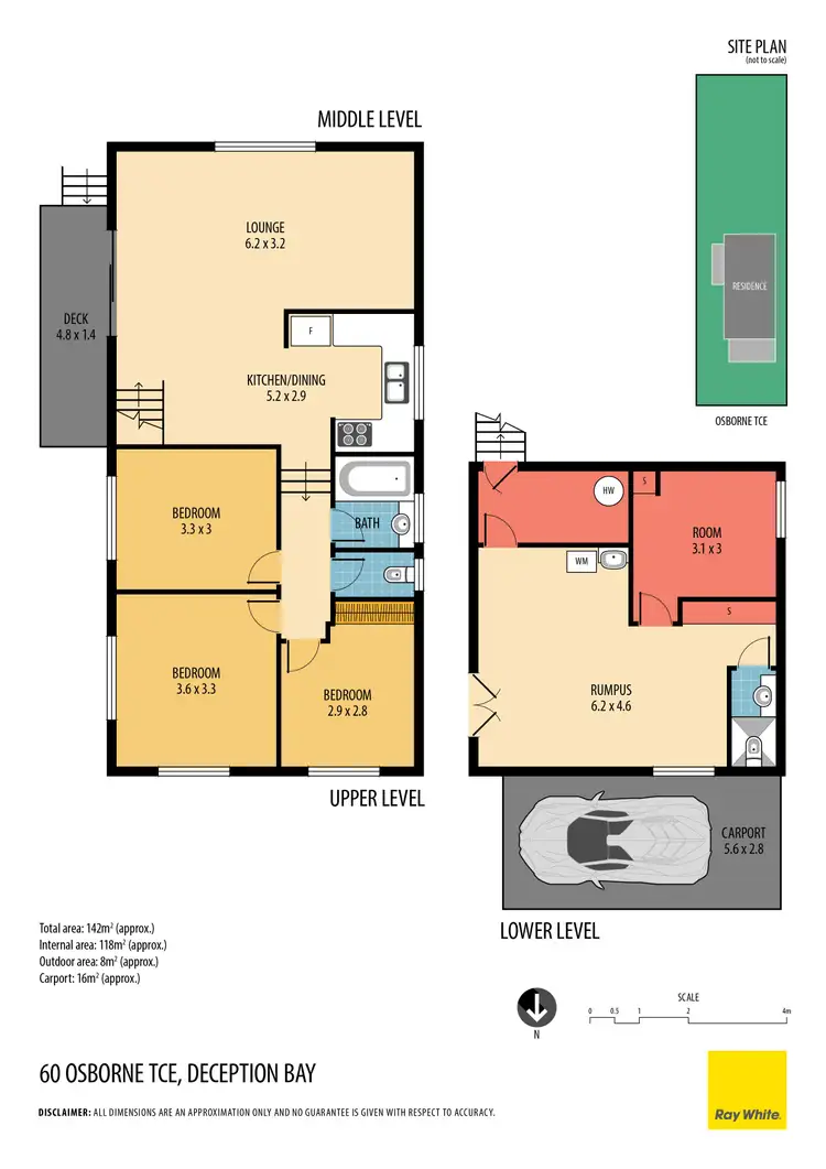 Floorplan of Homely house listing, 60 Osborne Terrace, Deception Bay QLD 4508