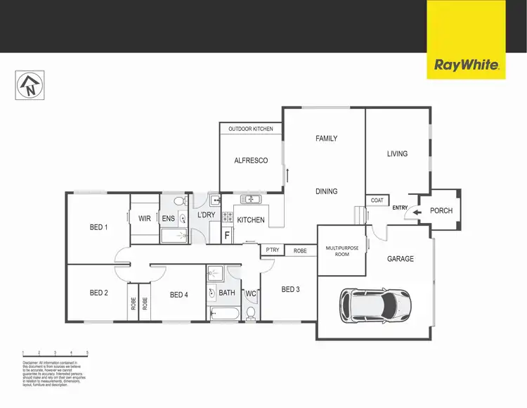 Floorplan of Homely house listing, 23 Kubbadang Street, Ngunnawal ACT 2913