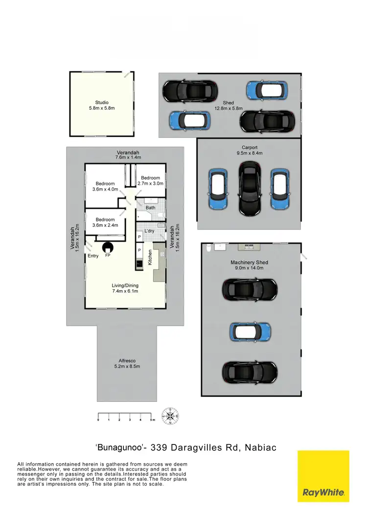 Floorplan of Homely rural property listing, 339 Dargavilles Road, Nabiac NSW 2312