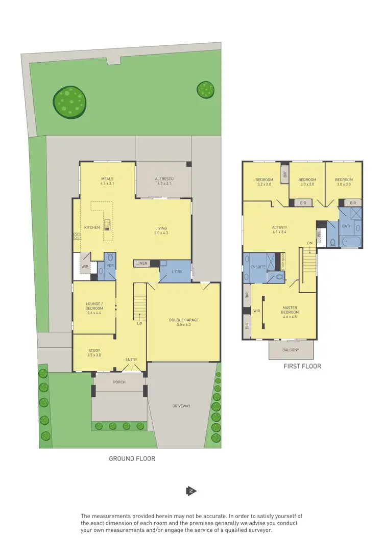 Floorplan of Homely house listing, 11 Spearmint Boulevard, Manor Lakes VIC 3024
