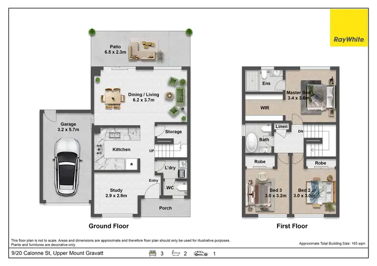 Floorplan of Homely townhouse listing, 9/20 Calonne Street, Upper Mount Gravatt QLD 4122