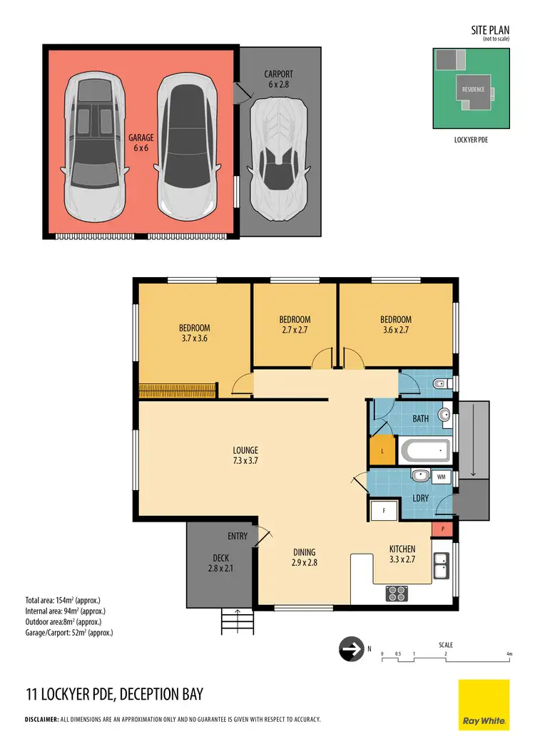 Floorplan of Homely house listing, 11 Lockyer Parade, Deception Bay QLD 4508