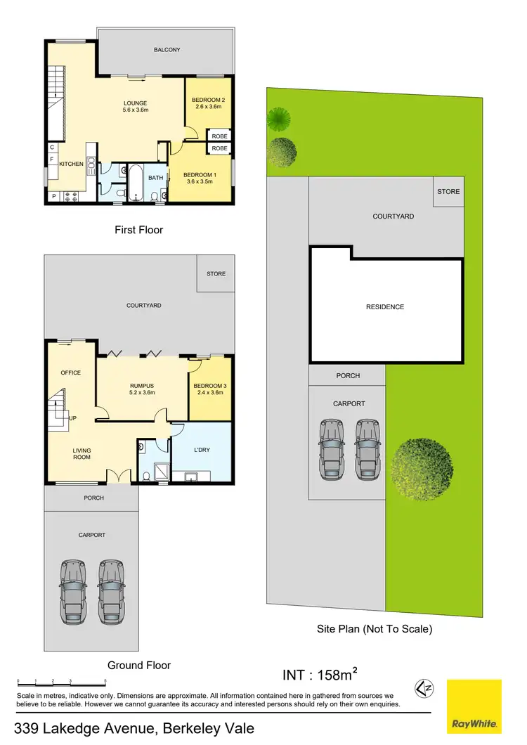 Floorplan of Homely house listing, 339 Lakedge Avenue, Berkeley Vale NSW 2261