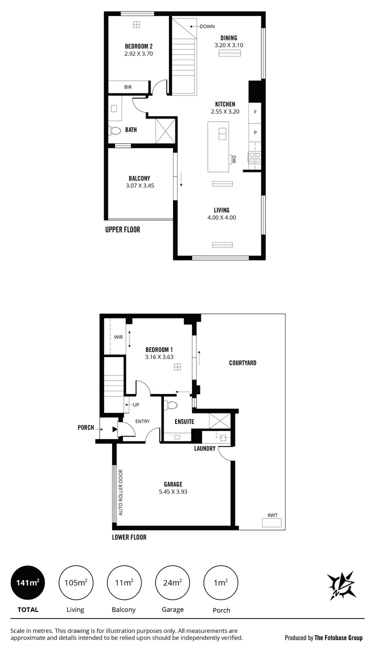 Floorplan of Homely house listing, Unit 5/427 Payneham Road, Felixstow SA 5070