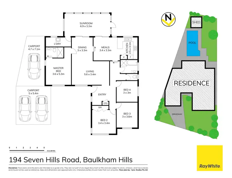 Floorplan of Homely house listing, 194 Seven Hills Road, Baulkham Hills NSW 2153