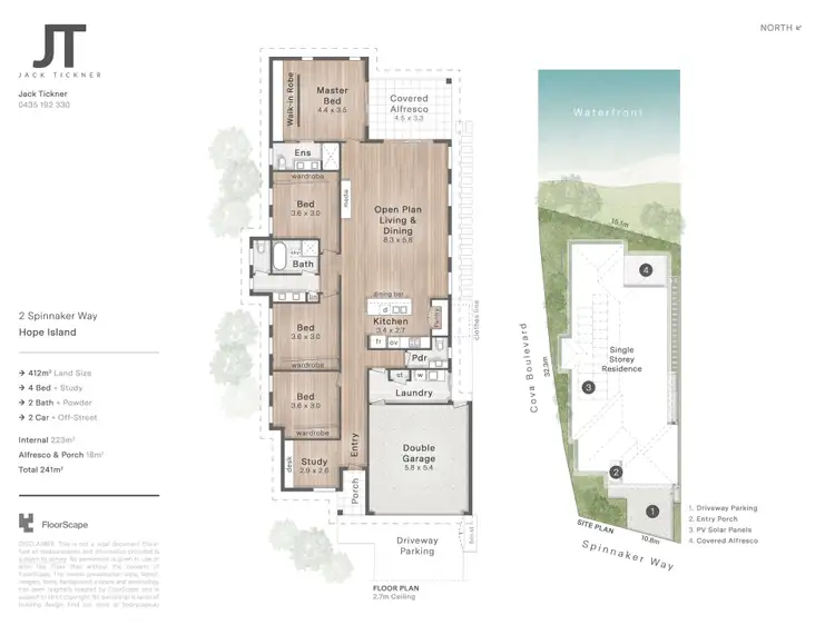 Floorplan of Homely house listing, 2 Spinnaker Way, Hope Island QLD 4212