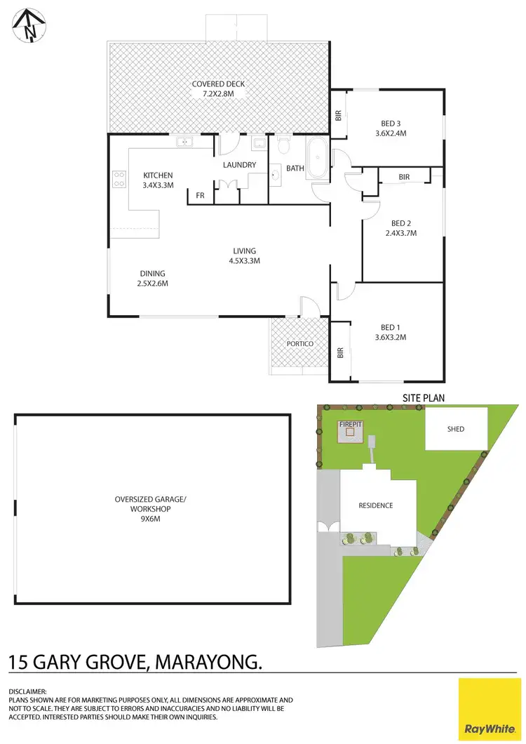 Floorplan of Homely house listing, 15 Gary Grove, Marayong NSW 2148