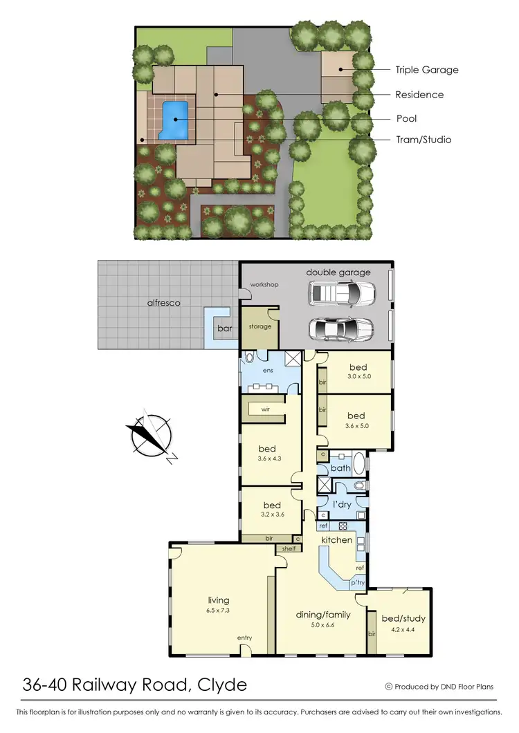 Floorplan of Homely house listing, 36-40 Railway Road, Clyde VIC 3978