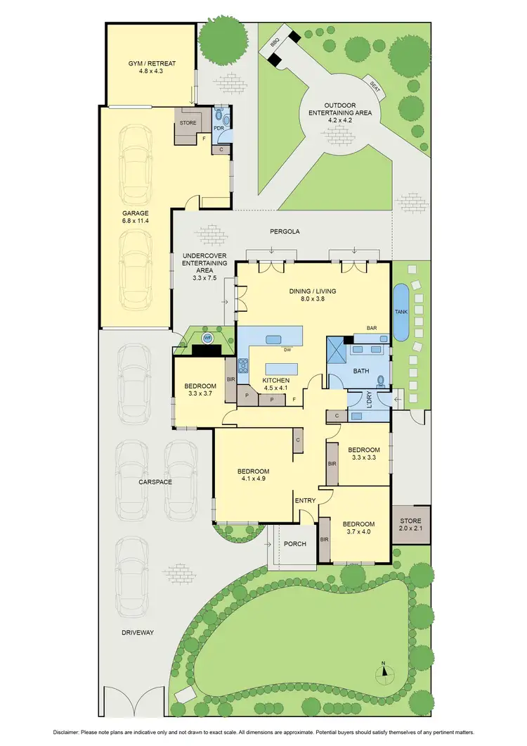 Floorplan of Homely house listing, 132 Jukes Road, Fawkner VIC 3060
