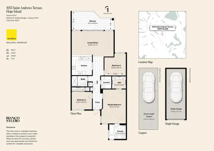 Floorplan of Homely apartment listing, 5053 St Andrews Terrace, Sanctuary Cove QLD 4212