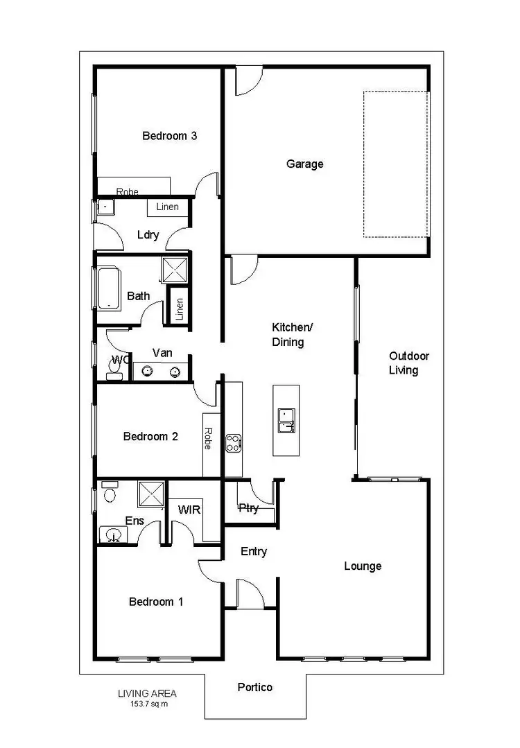 Floorplan of Homely house listing, 33 Jarvis St, Berri SA