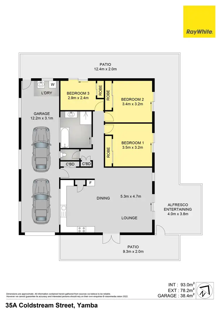 Floorplan of Homely other listing, 35A Coldstream Street, Yamba NSW 2464