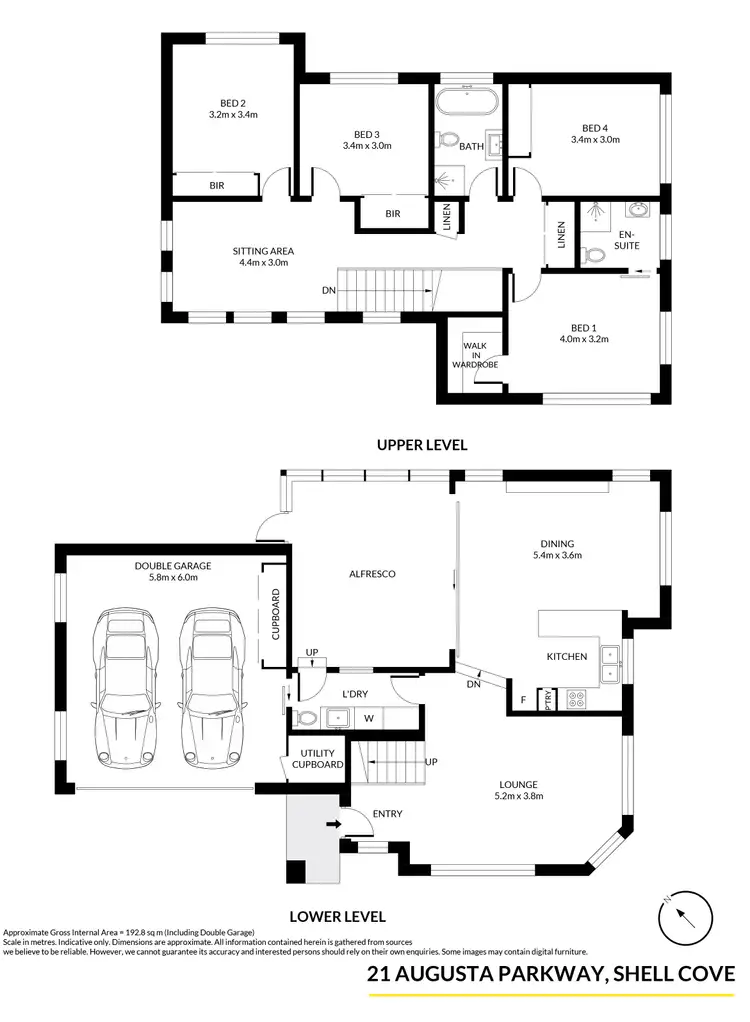 Floorplan of Homely house listing, 21 Augusta Parkway, Shell Cove NSW 2529