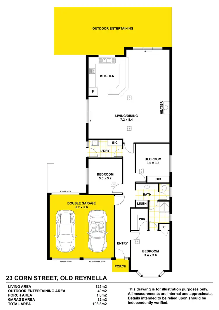 Floorplan of Homely house listing, 23 Corn Street, Old Reynella SA 5161