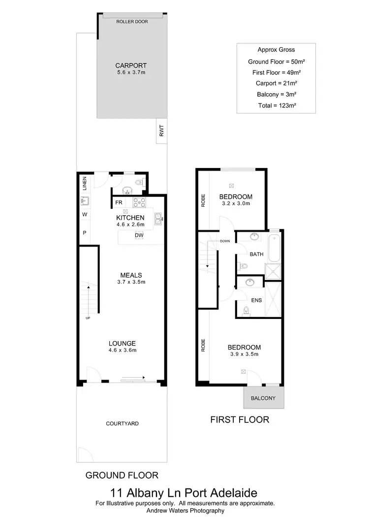Floorplan of Homely house listing, 11 Albany Lane, Port Adelaide SA 5015