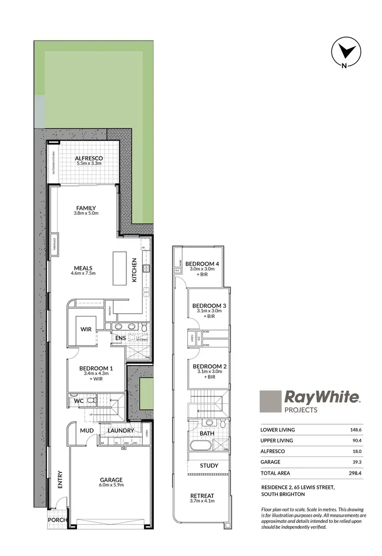Floorplan of Homely house listing, 2/65 Lewis Street, South Brighton SA 5048