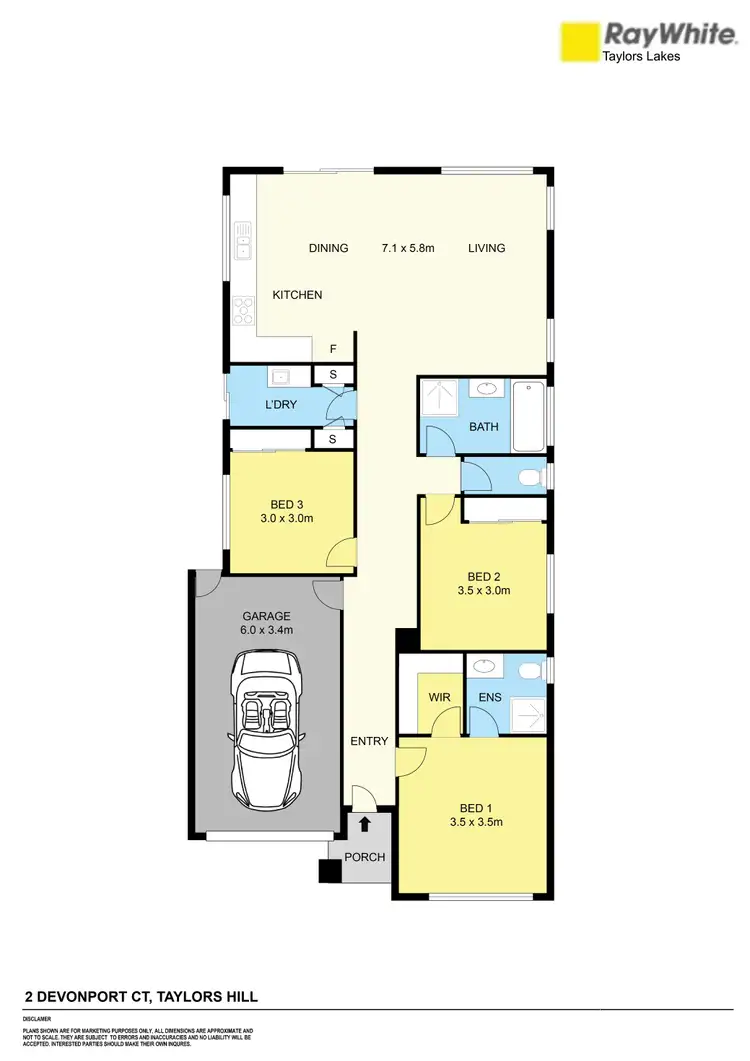 Floorplan of Homely house listing, 2 Devonport Court, Taylors Hill VIC 3037