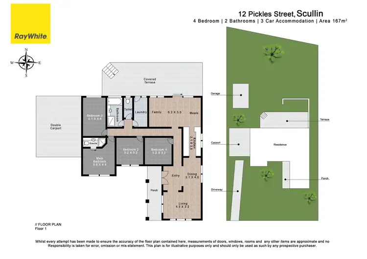 Floorplan of Homely house listing, 12 Pickles Street, Scullin ACT 2614