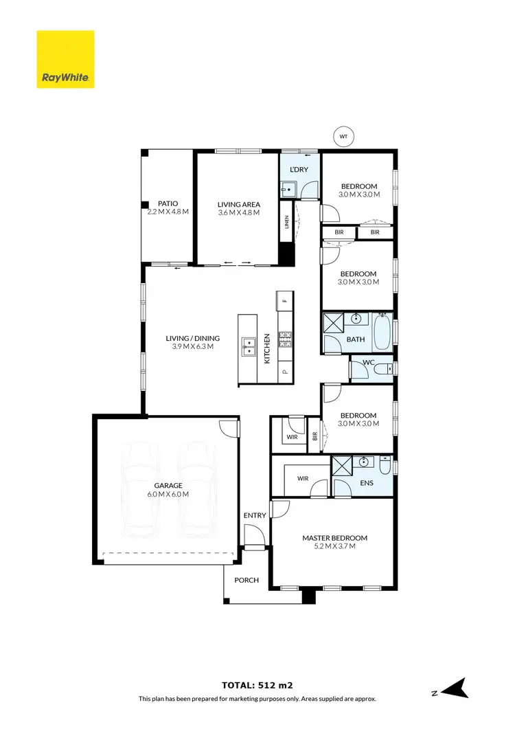 Floorplan of Homely house listing, 44 Chancellor Avenue, Werribee VIC 3030