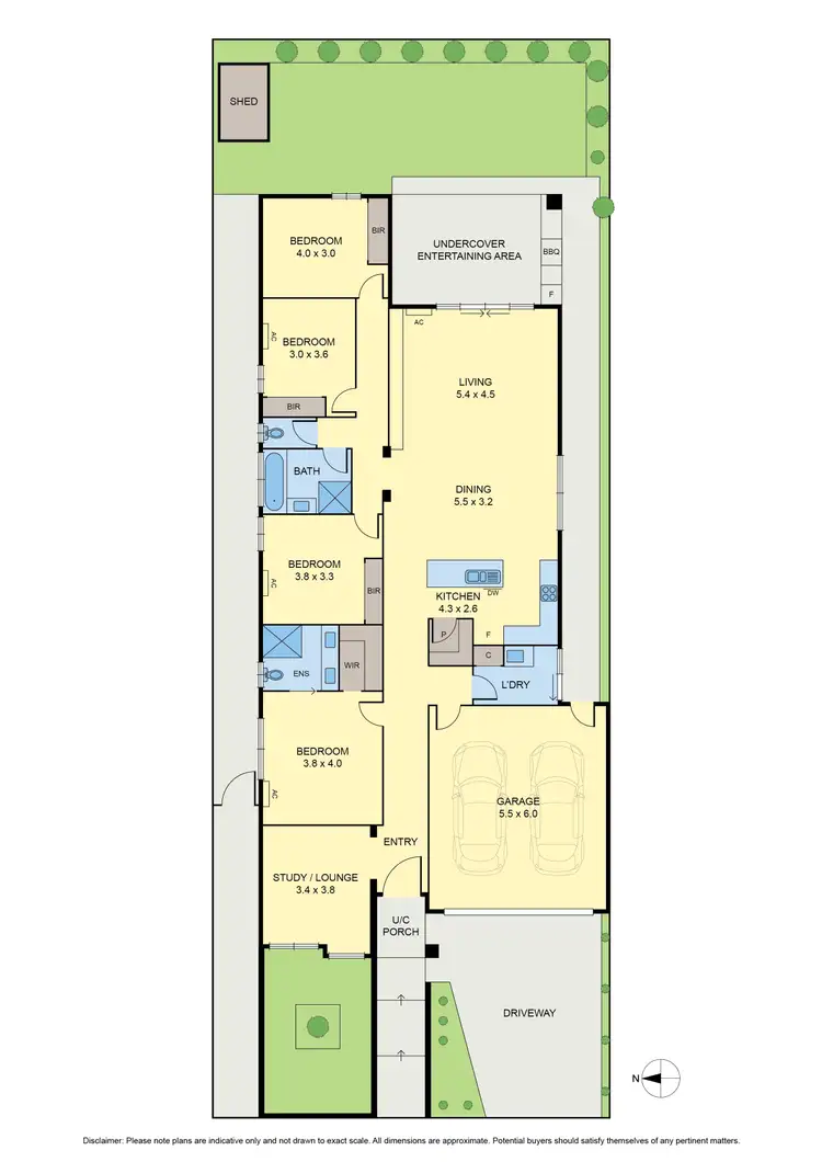 Floorplan of Homely house listing, 41 Blossom Drive, Greenvale VIC 3059