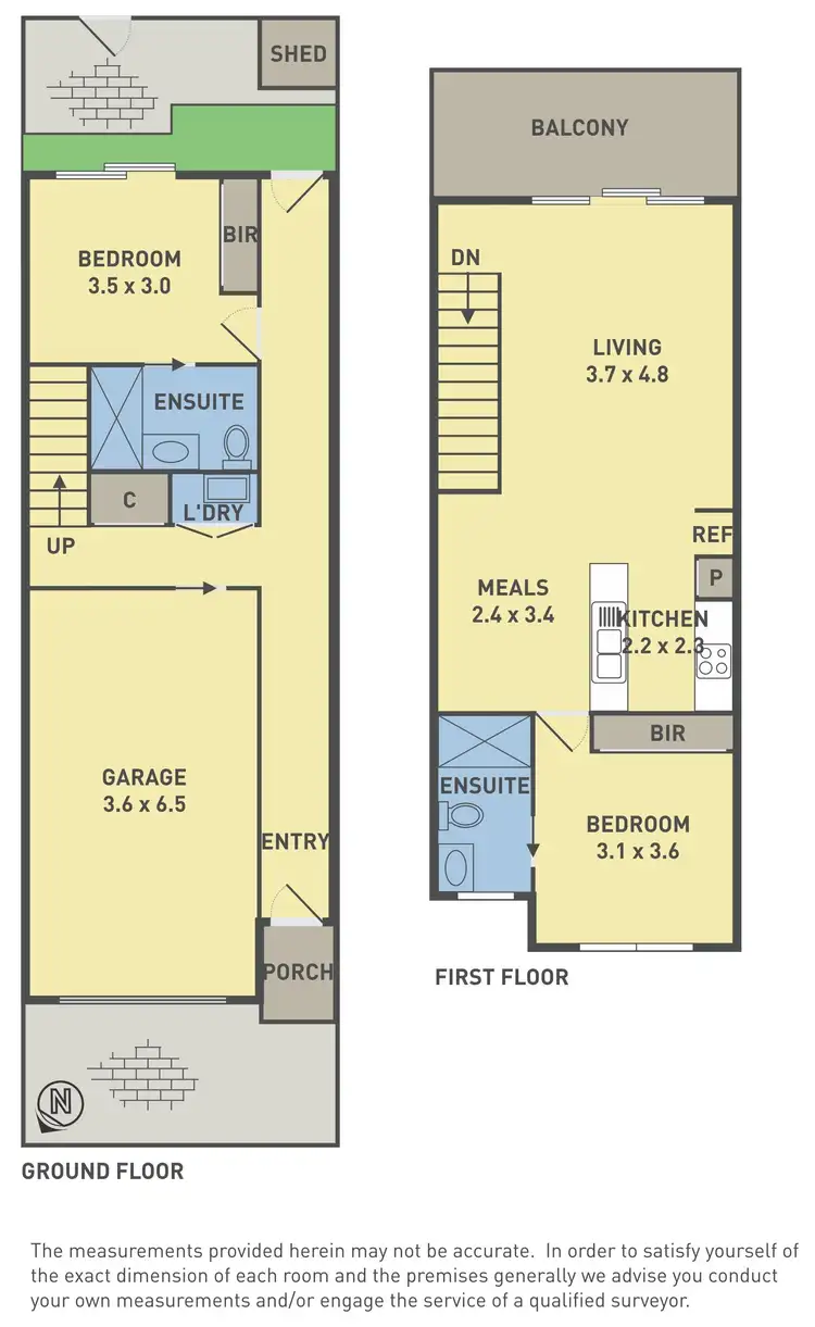 Floorplan of Homely townhouse listing, 6/27 Point Cook Road, Altona Meadows VIC 3028