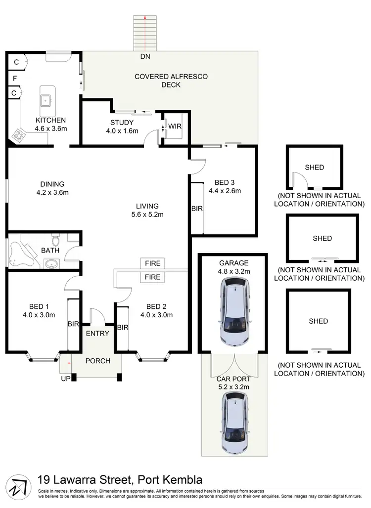 Floorplan of Homely house listing, 19 Lawarra Street, Port Kembla NSW 2505