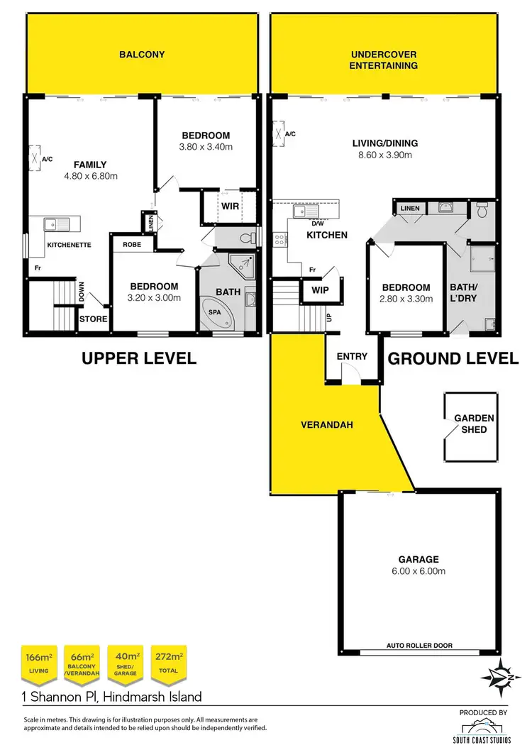 Floorplan of Homely house listing, 1 Shannon Place, Hindmarsh Island SA 5214