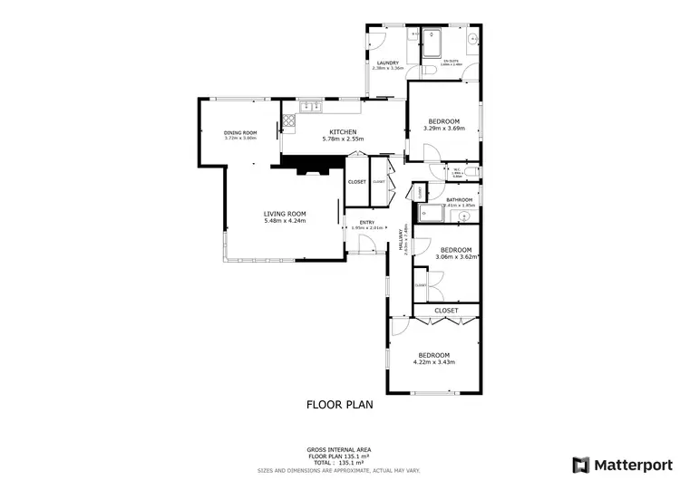 Floorplan of Homely house listing, 71 Murlong Street, Swan Hill VIC 3585