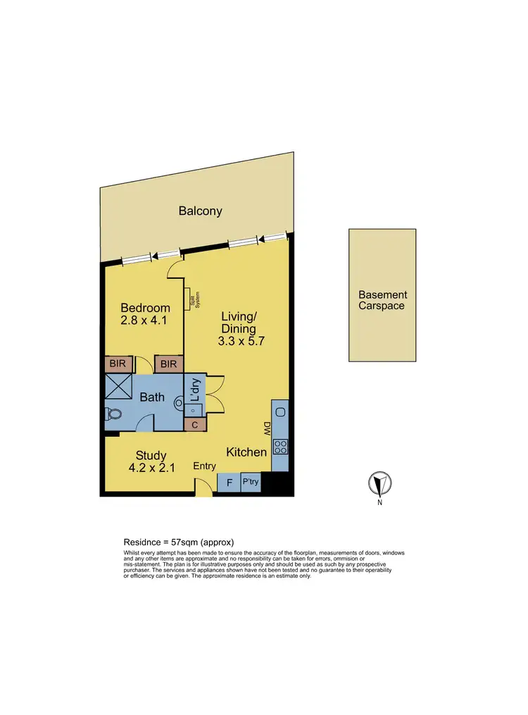 Floorplan of Homely apartment listing, 15/17-21 Queen Street, Blackburn VIC 3130