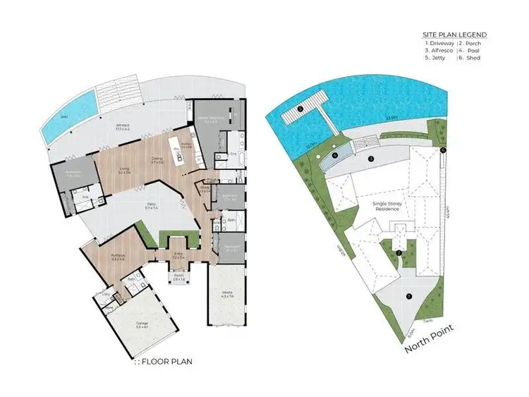 Floorplan of Homely house listing, 56 North Point, Banksia Beach QLD 4507