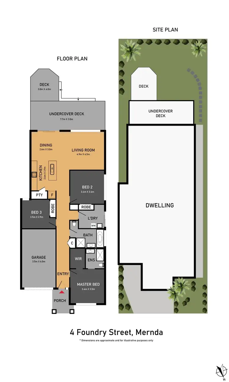 Floorplan of Homely house listing, 4 Foundry Street, Mernda VIC 3754