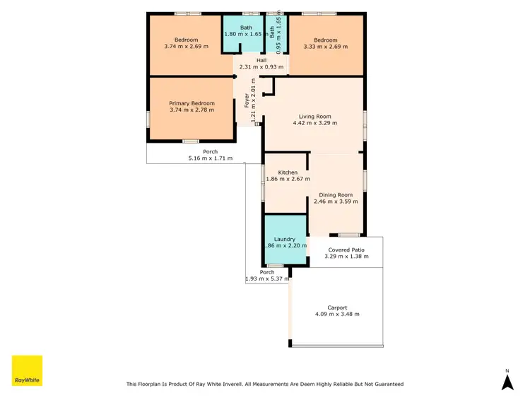 Floorplan of Homely house listing, 4 Waratah Avenue, Inverell NSW 2360